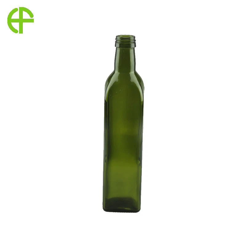 Botol Minyak Zaitun Kaca Hijau